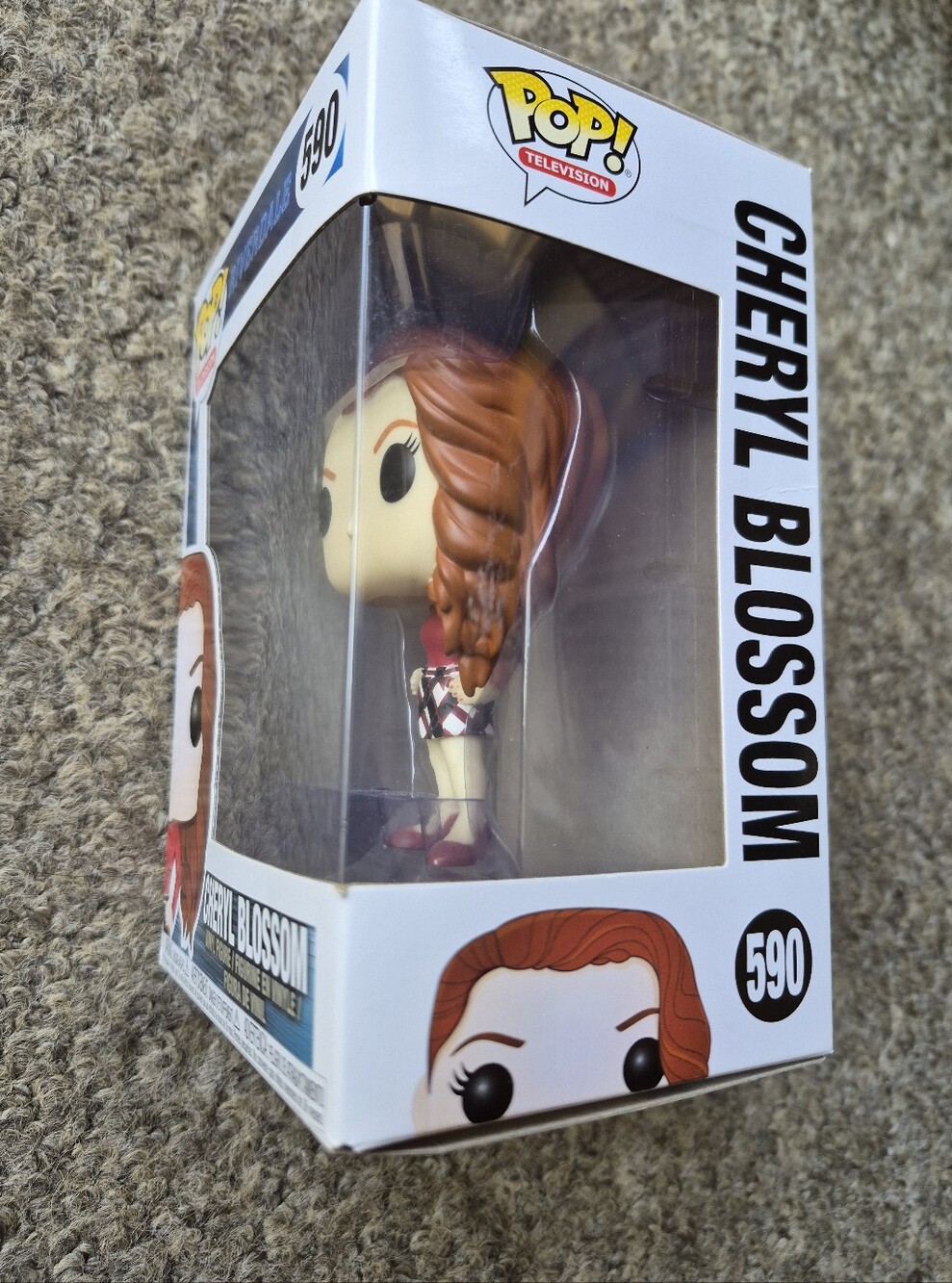 Funko Pop Vinyl Figure - Riverdale, Cheryl Blossom - Television Edition (#590) - Picture 3 of 4